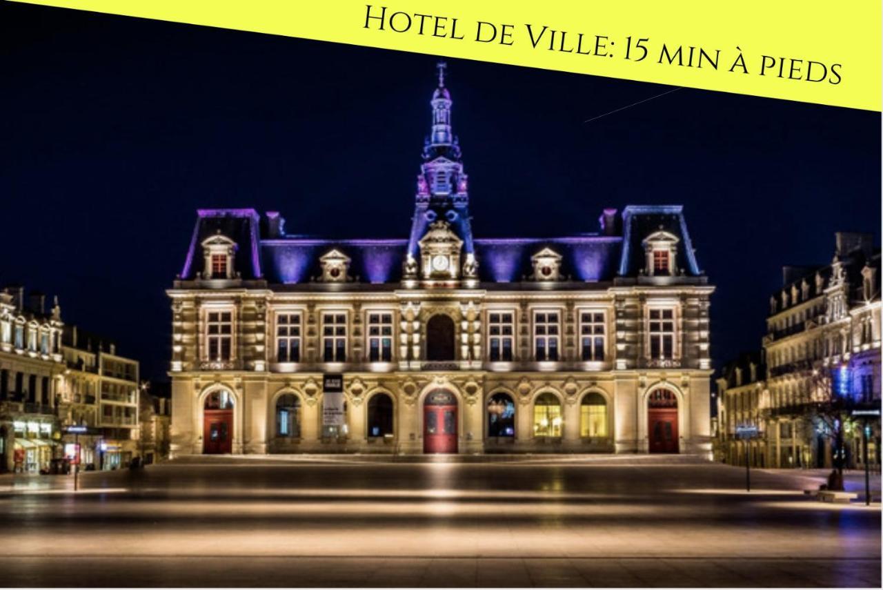 Les Appartements Du Pont Joubert Poitiers Exteriör bild